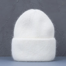 2022 new  Winter Hat Real Rabbit Fur Winter Hats For Women