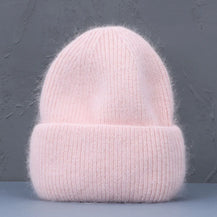 2022 new  Winter Hat Real Rabbit Fur Winter Hats For Women