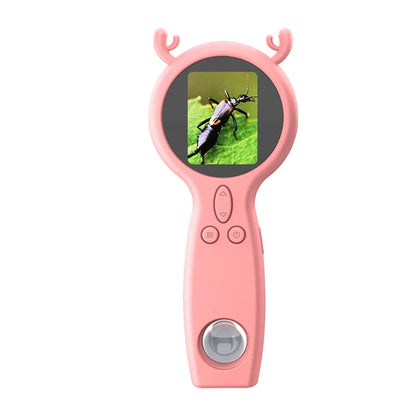 🎁 Kids’ Handheld Educational Microscope – Fun Science Learning Toy with Magnifying Lens | The Perfect Christmas Gift!
