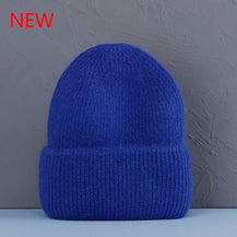 2022 new  Winter Hat Real Rabbit Fur Winter Hats For Women