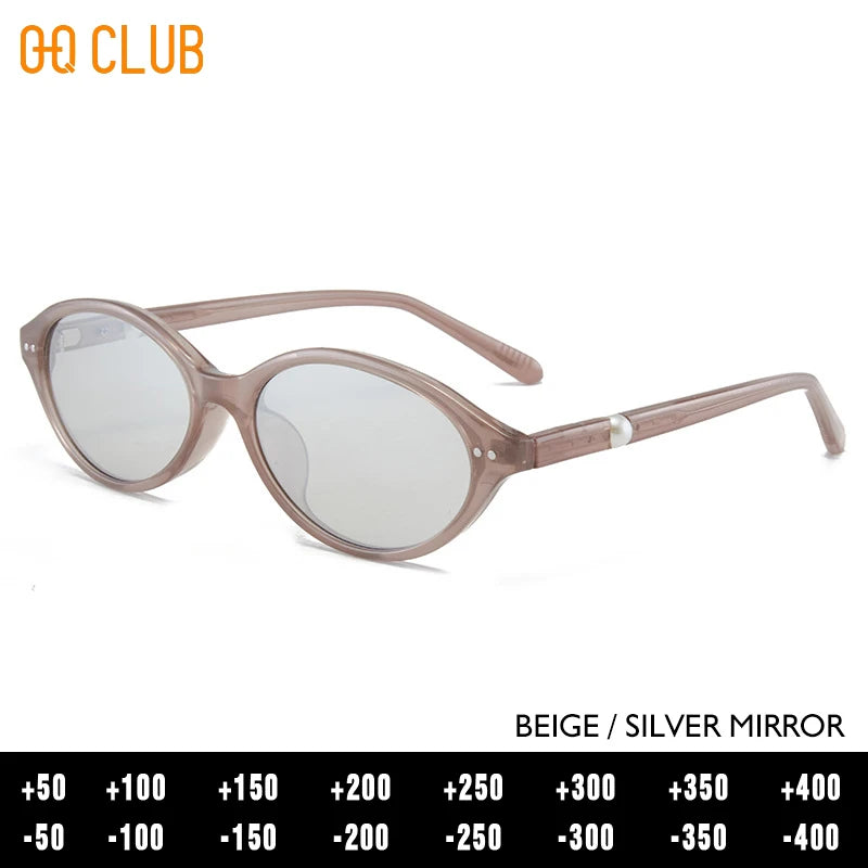 O-Q CLUB Eyepieces Women's Sunglasses Luxury Woman Eye Glasses for Women Sunglass New in Woman Accesories Men Eyeglasses Lunette