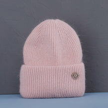 2022 new  Winter Hat Real Rabbit Fur Winter Hats For Women