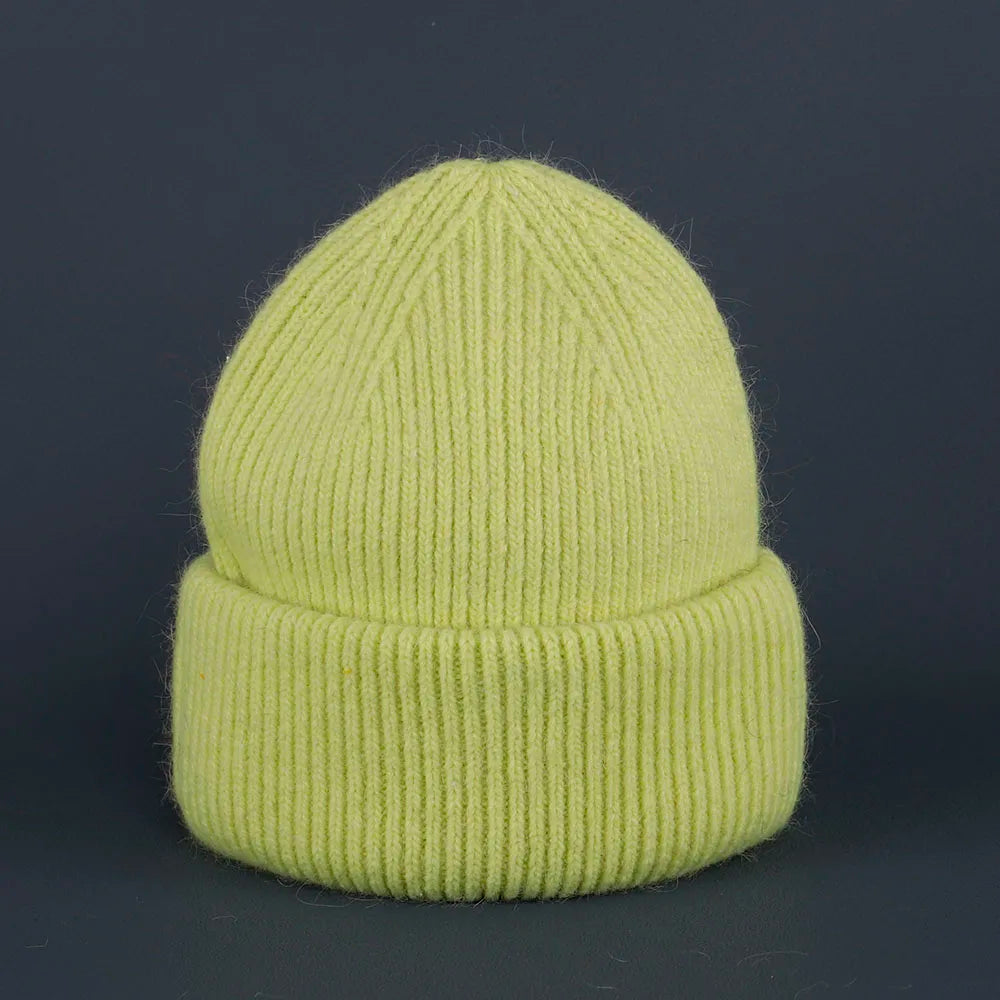 2022 new  Winter Hat Real Rabbit Fur Winter Hats For Women