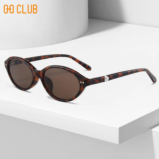 O-Q CLUB Eyepieces Women's Sunglasses Luxury Woman Eye Glasses for Women Sunglass New in Woman Accesories Men Eyeglasses Lunette